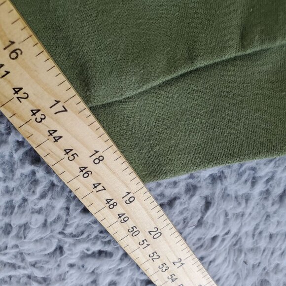 Michael Strahan Shirt Mens Large Green MSX Pullover Cotton Blend Hoodie - Picture 5 of 7